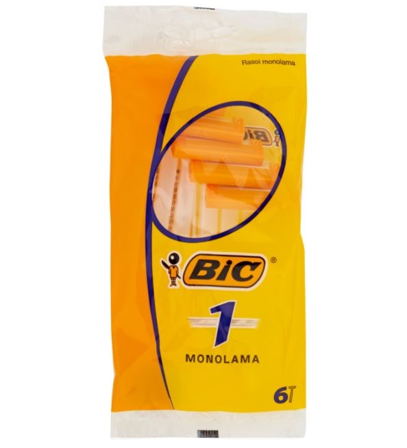 BIC RASOIO MONOLAMA 6 PEZZI