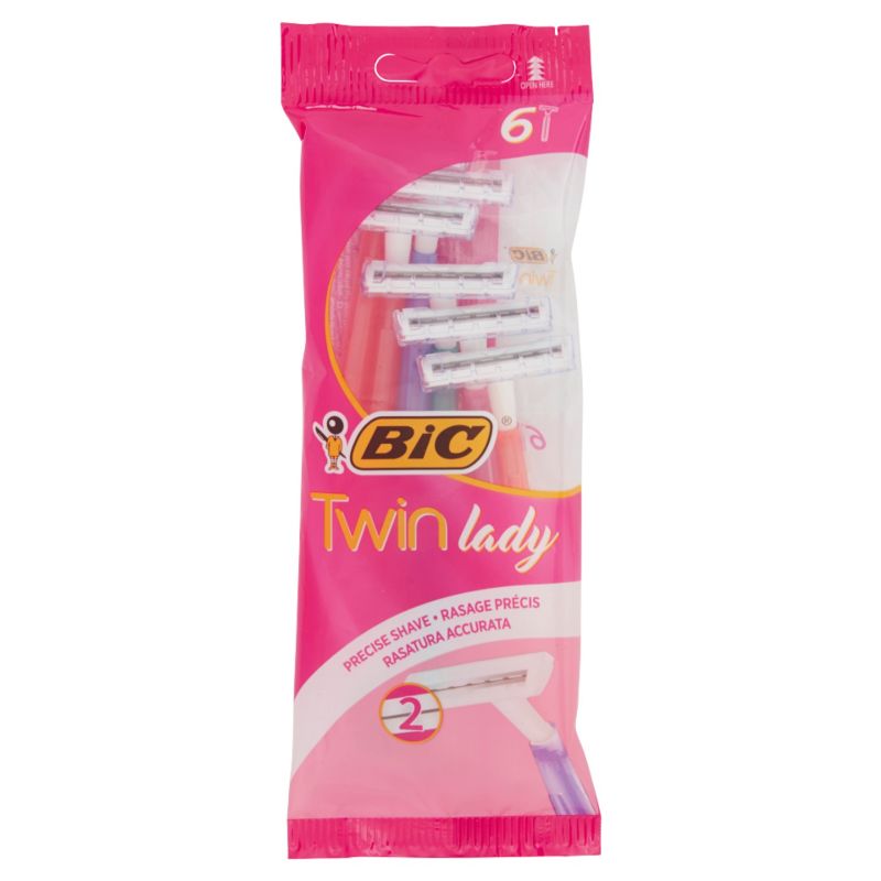BIC LADY TWIN 6PEZZI