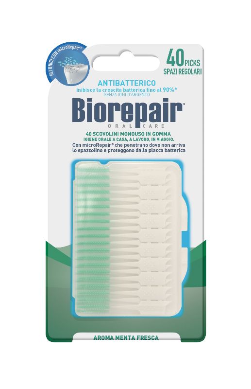 BIO REPAIR SCOVOLINO 40PEZZI GOMMA REGULAR
