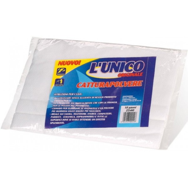 UNICO PANNO CATTURAPOLVERE 10PEZZI 22X60