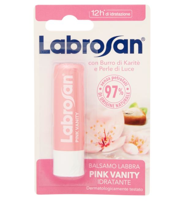 Balsamo Labbra Pink Vanity Idratante 5,5 Ml
