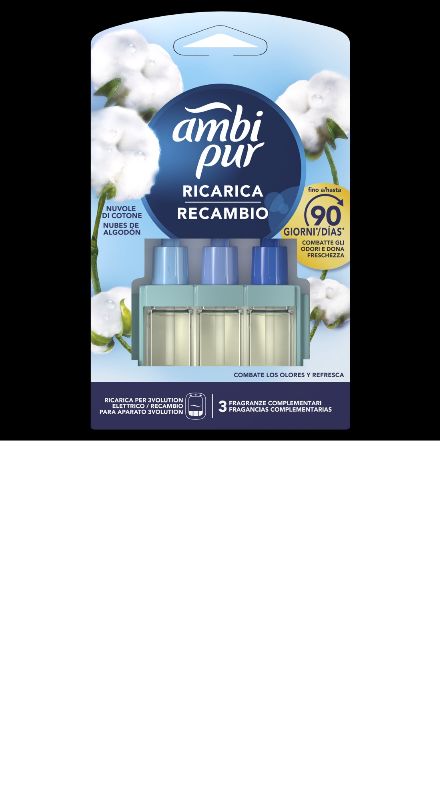 4 Confezioni Ambi Pur Nuvola di Cotone Ricarica per Diffusore 3Volution - Immagine 3