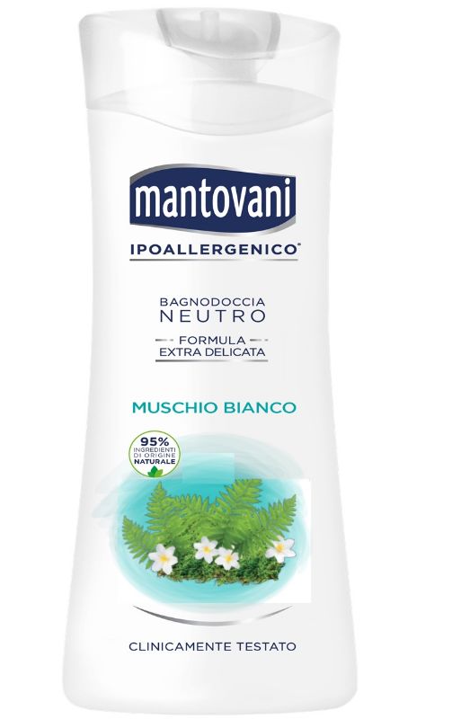 Mantovani Bagnodoccia Muschio Bianco Tonificante 400 Ml