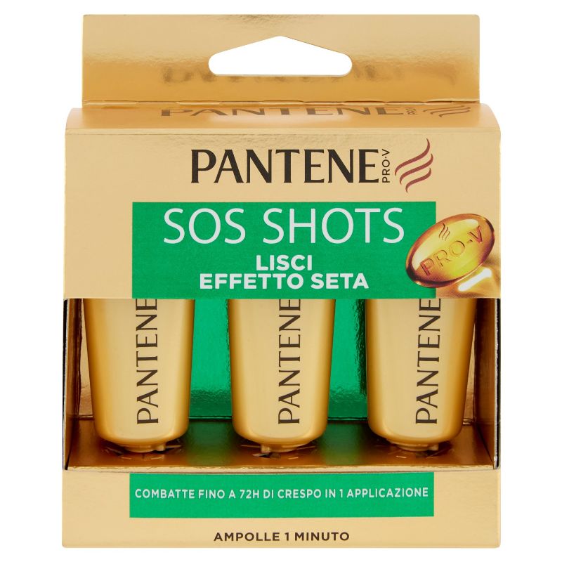 PANTENE AMPOLLE NEW 15ML 3PEZZI LISCI