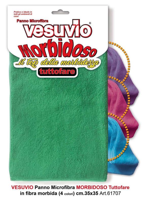VESUVIO PANNO MUL MICROFIBRE 35X35 MORBIDOSO
