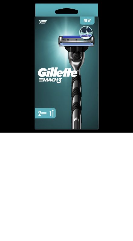 GILLETTE MACH 3 RASOIO 2UP