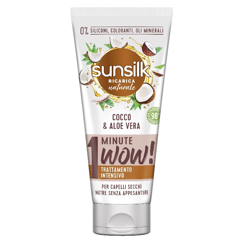 SUNSILK MASCHERA 1MINUTO 180ML COCC/ALOE
