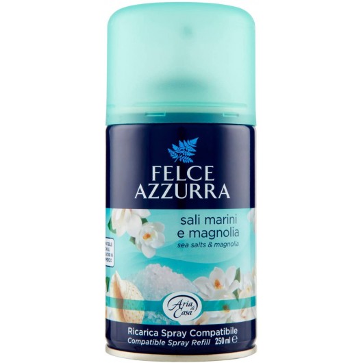 FELCE AZZURRA - Sali Marini E Magnolia Ricarica Spray Profumatore D'Ambiente 250 Ml