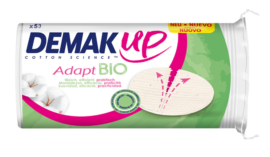 DEMAKUP COTTON BIO 50PEZZI MAXI OVALE