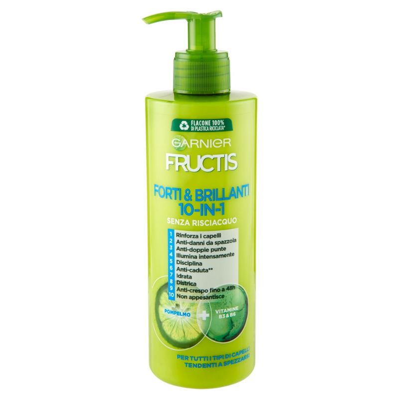 FRUCTIS TRATT 400ML FORTI&amp;BRILLANTE 10IN1