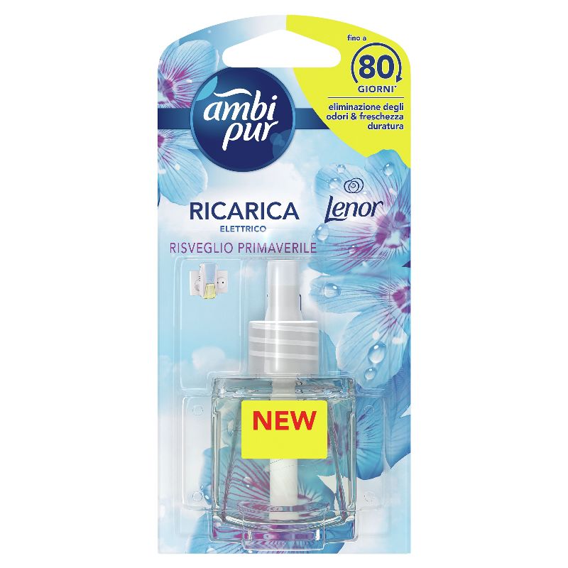 AMBI PUR - Ricarica Diffusore Elettrico Lenor Risveglio Primaverile