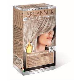 OYSTER COSMETICS - Argansilk - Crema colorante permanente N.10.9 Biondo Platino Perla