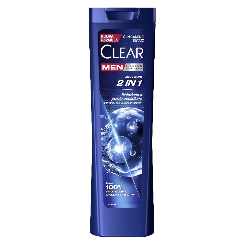CLEAR - Action 2 In 1 - Shampoo Antiforfora 225 Ml