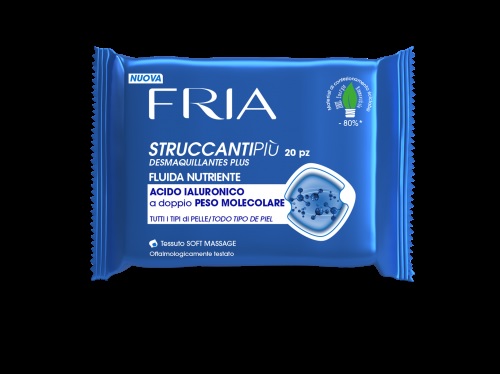 FRIA SALVIETTE STRUCCANTI 20PEZZI FLUIDA P NORM
