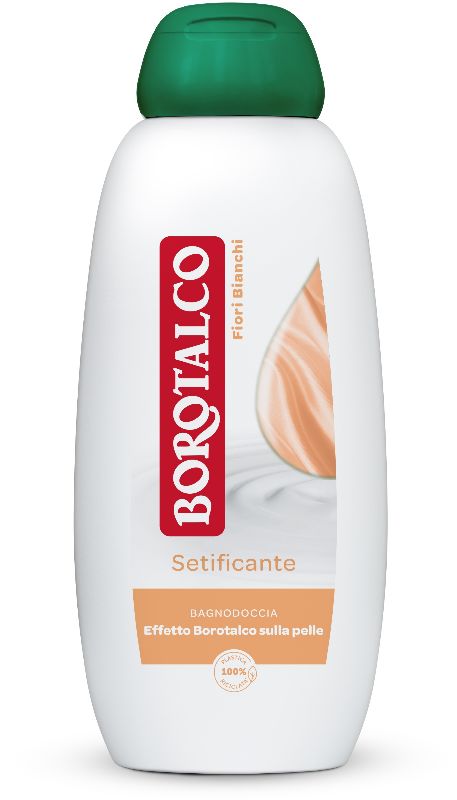 BOROTALCO - Fiori bianchi - bagnoschiuma setificante 450 ml