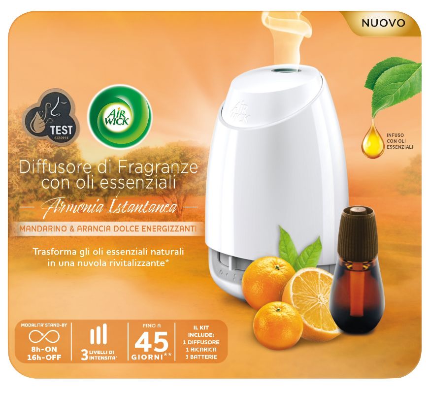AIR WICK DIFFUSORE OLI ESS COMP +RICARICA ARANCIA