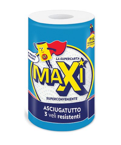 MAXI ASCIUGONE MONOROTOLO 3V 100STRAPPI