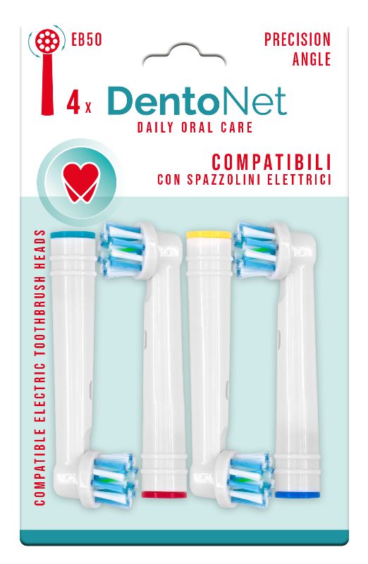 PIAVE SPAZZOLINO ELETTR RICARICA ORAL B ANGLE 4PEZZI