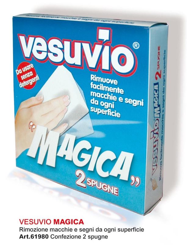 VESUVIO - Magica - 2 Spugne Per La Rimozione Delle Macchie