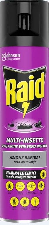 RAID - Multi-Insetto - Spray Anti-Insetto 400 Ml
