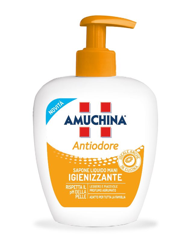 Amuchina - Sapone Liquido Antiodore igienizzante 250 ml
