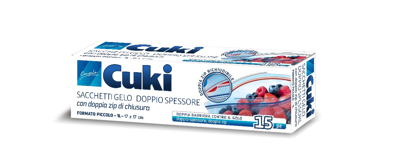 CUKI SACC GELO DOPPIO SPESSORE PICCOLI