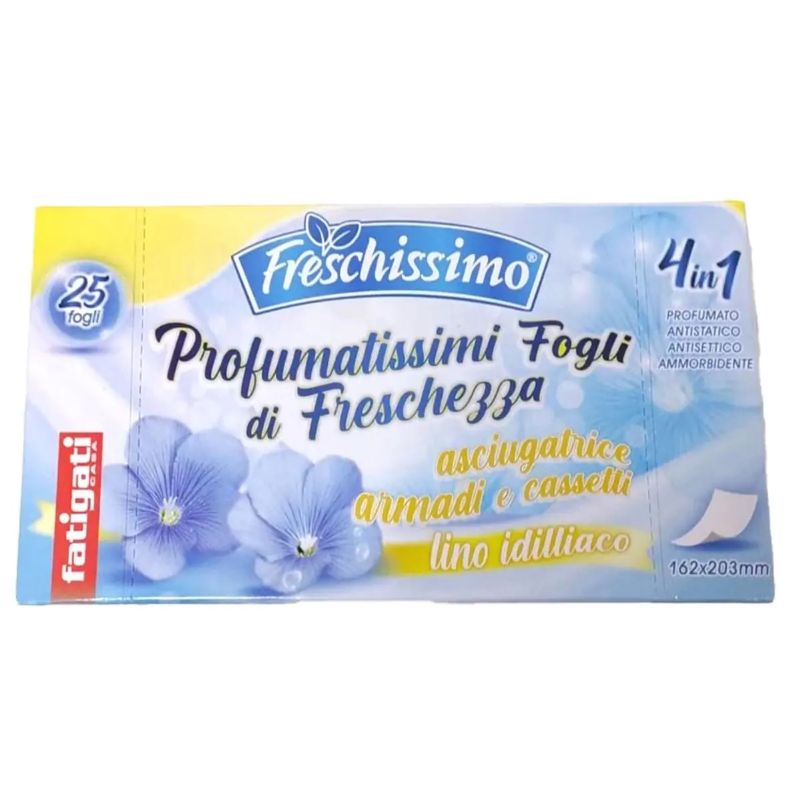 FATIGATI FOGLIETTI ASCIUGATR 25PEZZI LINO