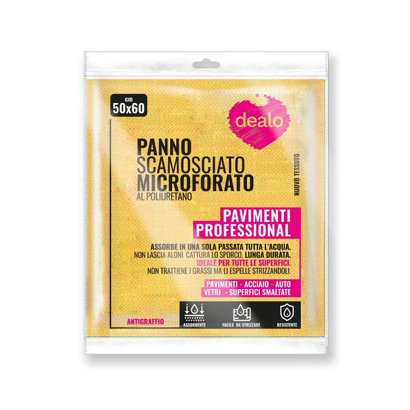 DEALO PANNO SCAMOSCIAT MICROFORATO 50X60