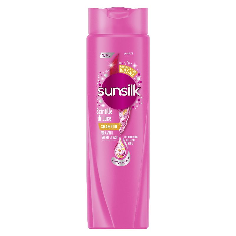 SUNSILK - Scintille Di Luce - Shampoo Per Capelli Spenti E Crespi 250 Ml