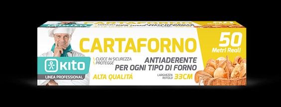 KITO ROTOLO CARTA FORNO 50MT