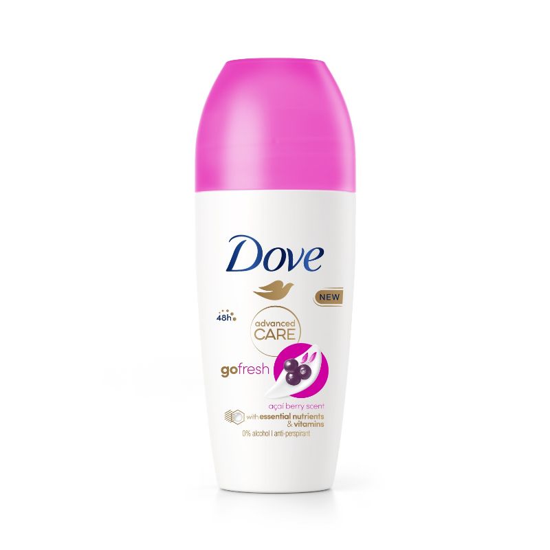DOVE - Advanced Care Go Fresh Acai Berry - Deodorante Roll-On 50 ml