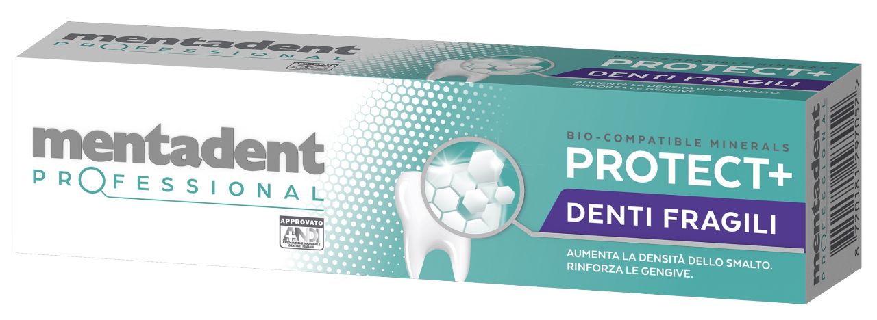 MENTADENT DENTIFRICIO 75ML PROTECT PLUS FRAGILI