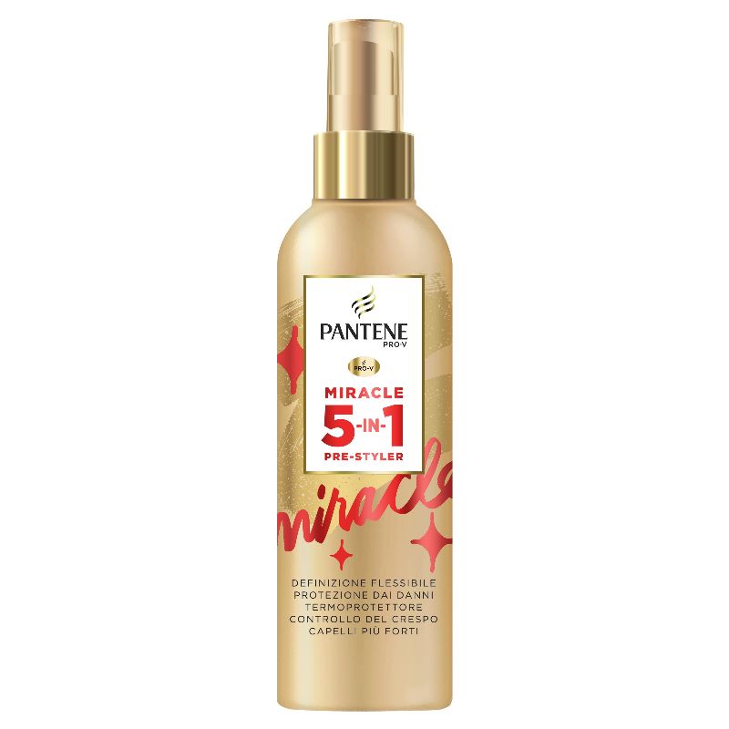 Pantene - Pro-V Miracle 5In1 Pre-Styler - Spray Termoprotettore Per Capelli 200 Ml