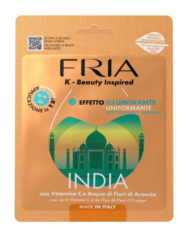 Fria - K-Beauty Inspired - India - Maschera Monofase Effetto Energizzante