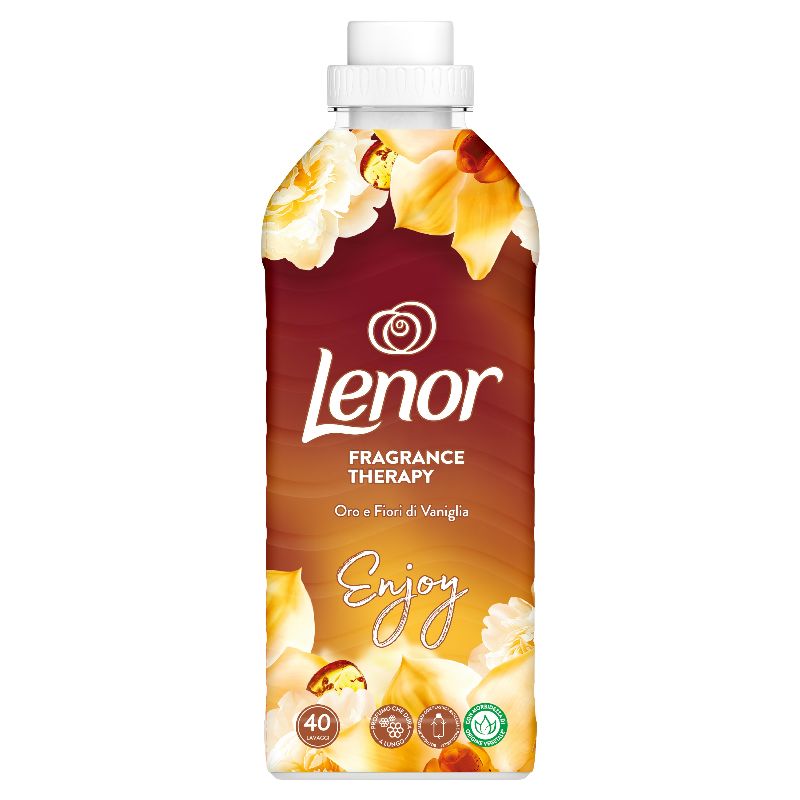 LENOR - Enjoy - Oro E Fiori Di Vaniglia - Ammorbidente Concentrato 840 Ml