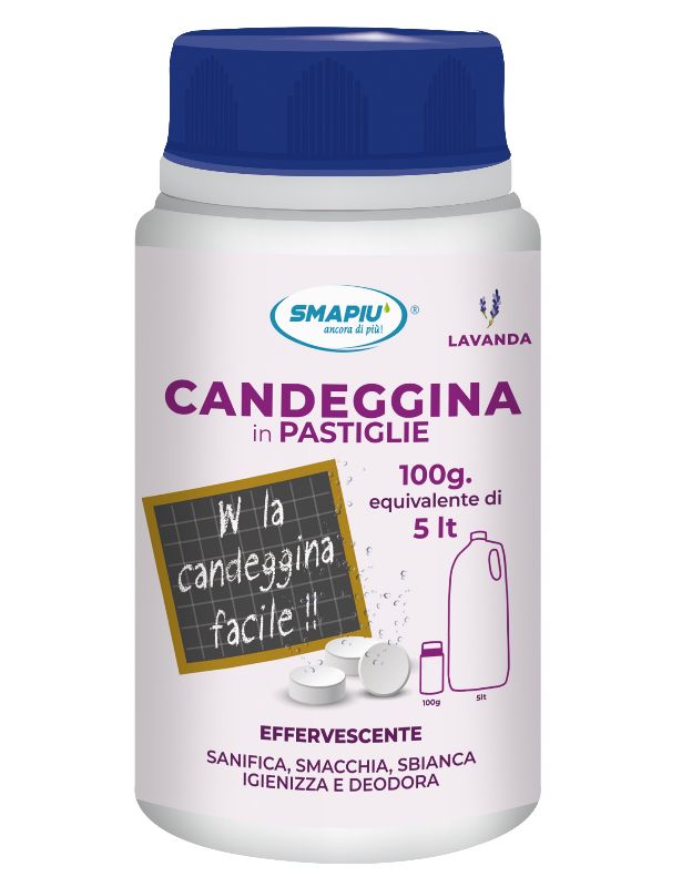 SMAPIUCANDEGGINA PASTIGLIE 40PEZZI LAVANDA