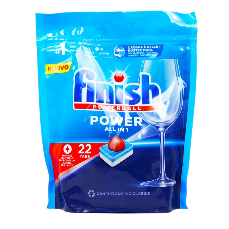 FINISH TABS TUTTO IN UNO 22PEZZI MAX REGUL