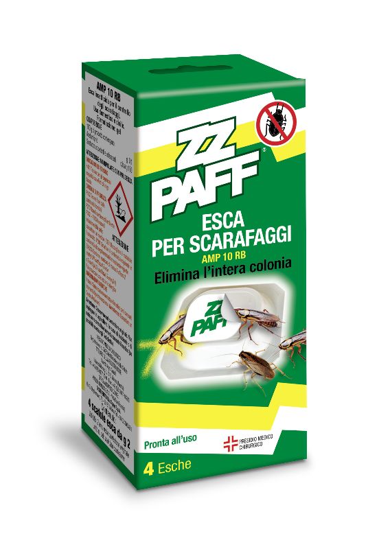 ZZ PAFF - 4 Trappole Per Scarafaggi