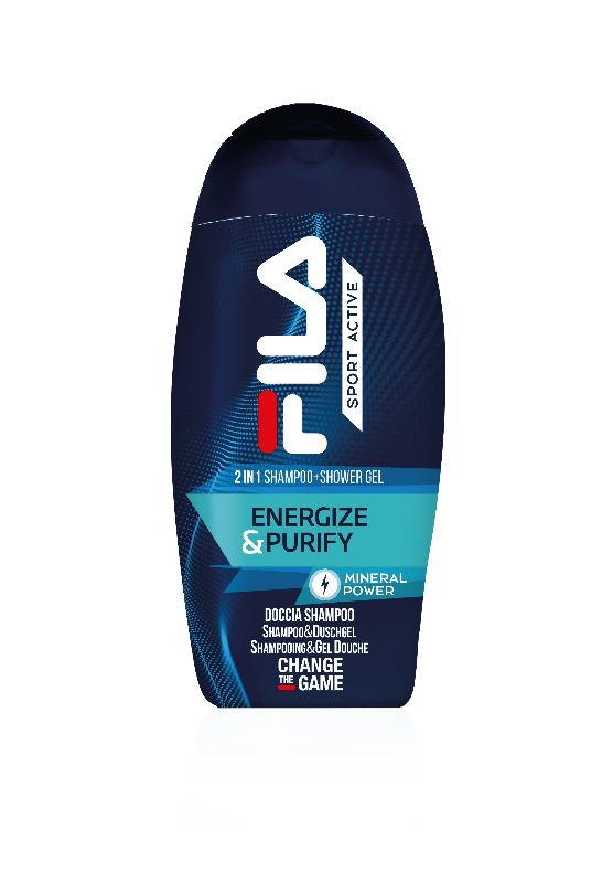 FILA - Sport Active Energize &amp; Purify - Docciashampoo Da 250 Ml