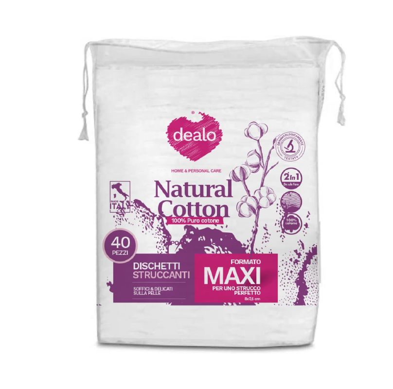 DEALO DISCHETTI STRUCCANTI 40PEZZI QUAD XL