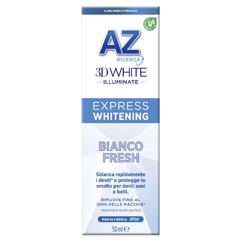 AZ DENTIFRICIO 3D WHITE 50ML ILLUM BIANCO FRESH