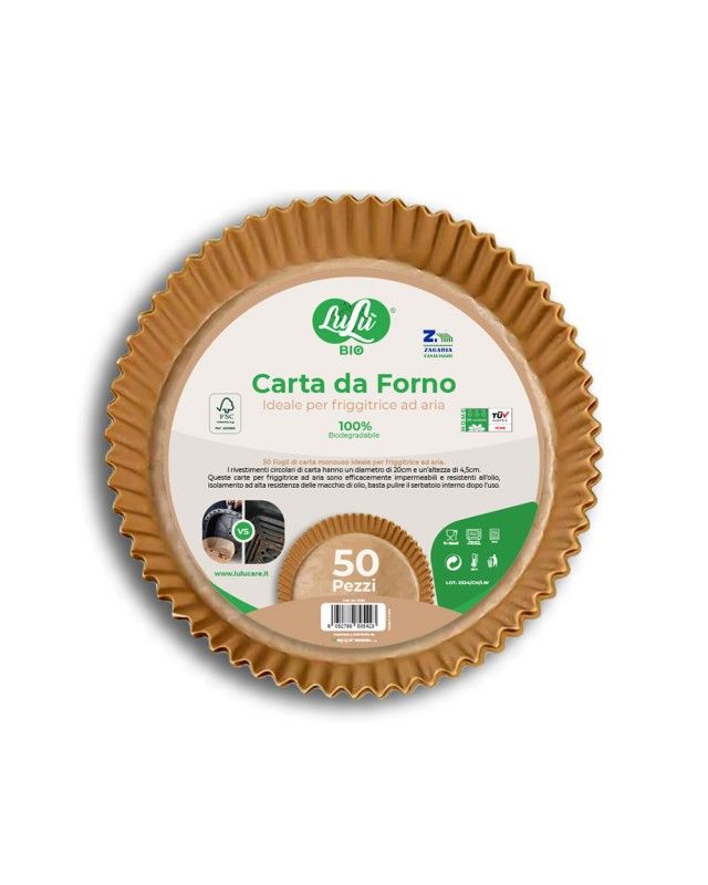 LULUCARTA FORNO FRIGG ARIA 50PEZZI TONDA