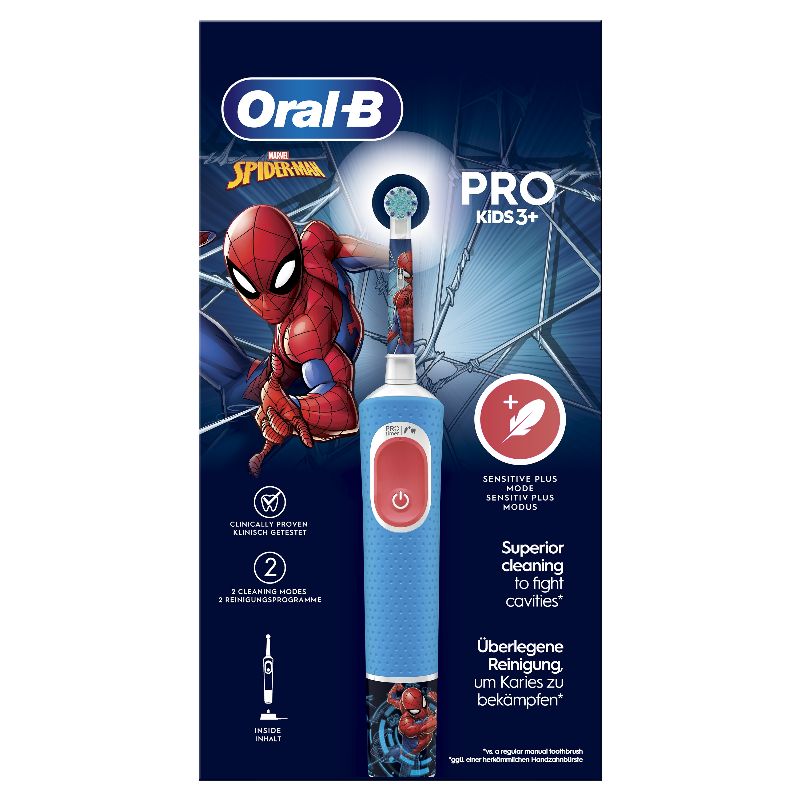 ORAL B SPAZZOLINO ELETTRICO VITAL PRO SPIDERMAN