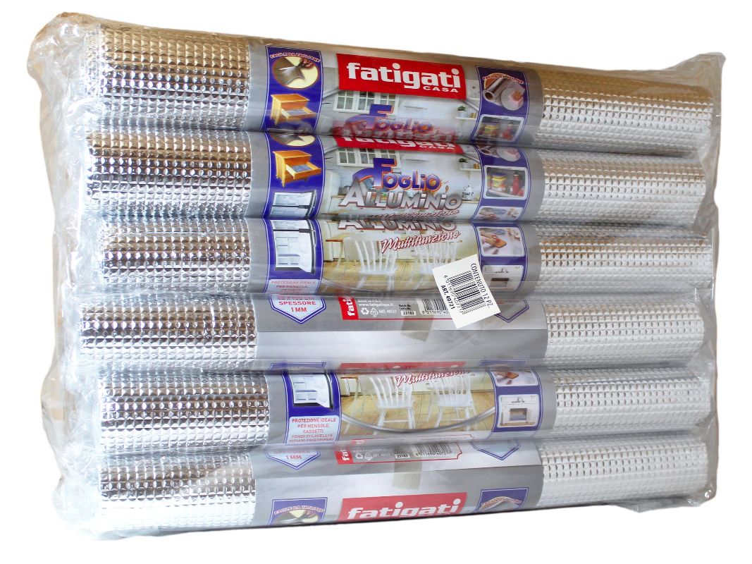 FATIGATI ROTOLO FOGLIO ALLUMINIO 150X40