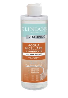 CLINIANS ACQUA MICELL 400ML VITAMINA C