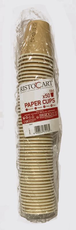 BICCHIERINI CARTA CAFFE 100ML 50PEZZI