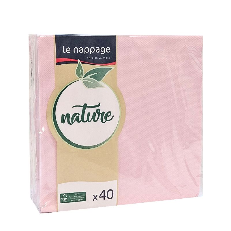 TOVAG BUON APP TO 100% NAT 40PEZZI ROSA