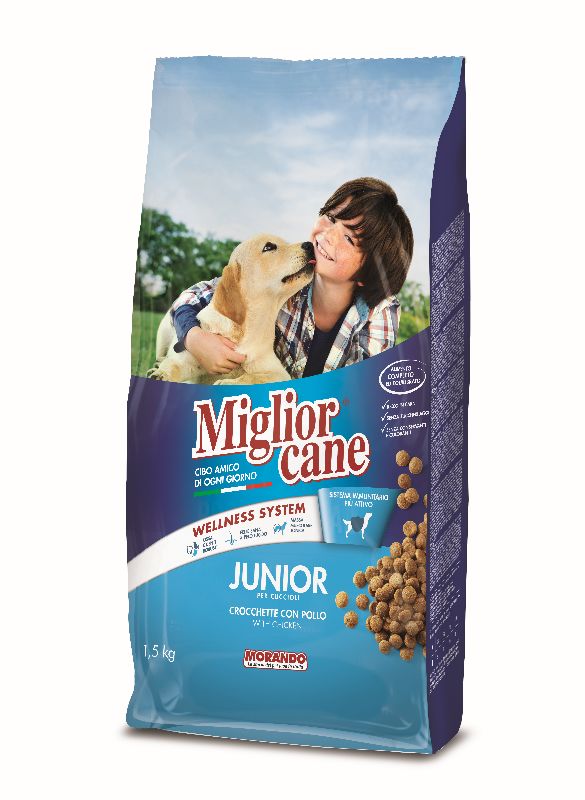 Migliorcane Junior Crocc 1,5Kg Pollo