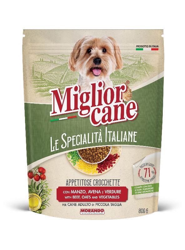 MIGLIORCANE MINI CROC 800GR MAN/AVE/VERD
