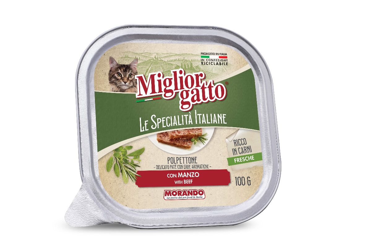 Migliorgatto Pate100Gr Manzo